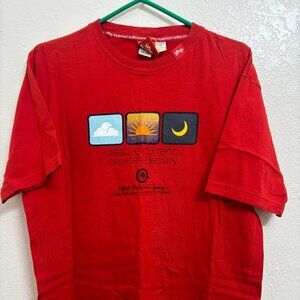 LRG Lifted Research Group creative destiny tee shirt Medium red vintage